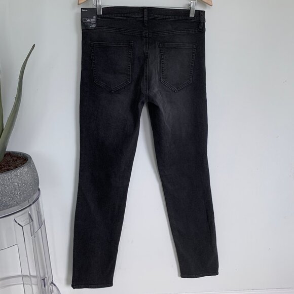 Gap Resolution Slim Straight Black Stonewash 31 Reg jeans - Picture 5 of 8